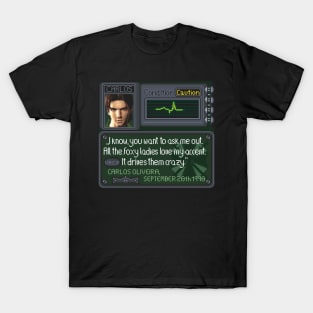 Resident Evil Carlos Pixel Art T-Shirt